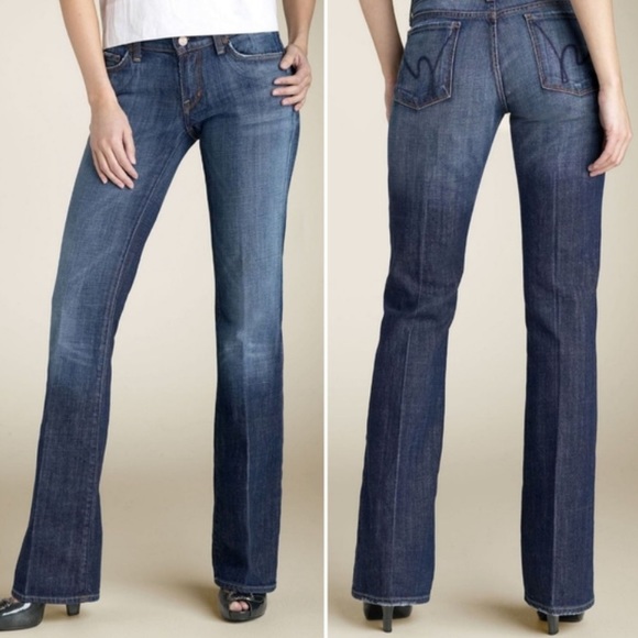Petite bootcut jeans low rise Clearance